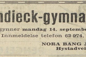 Bilde av Nora Bang Jacobsen - Mensendick-gymnastikk